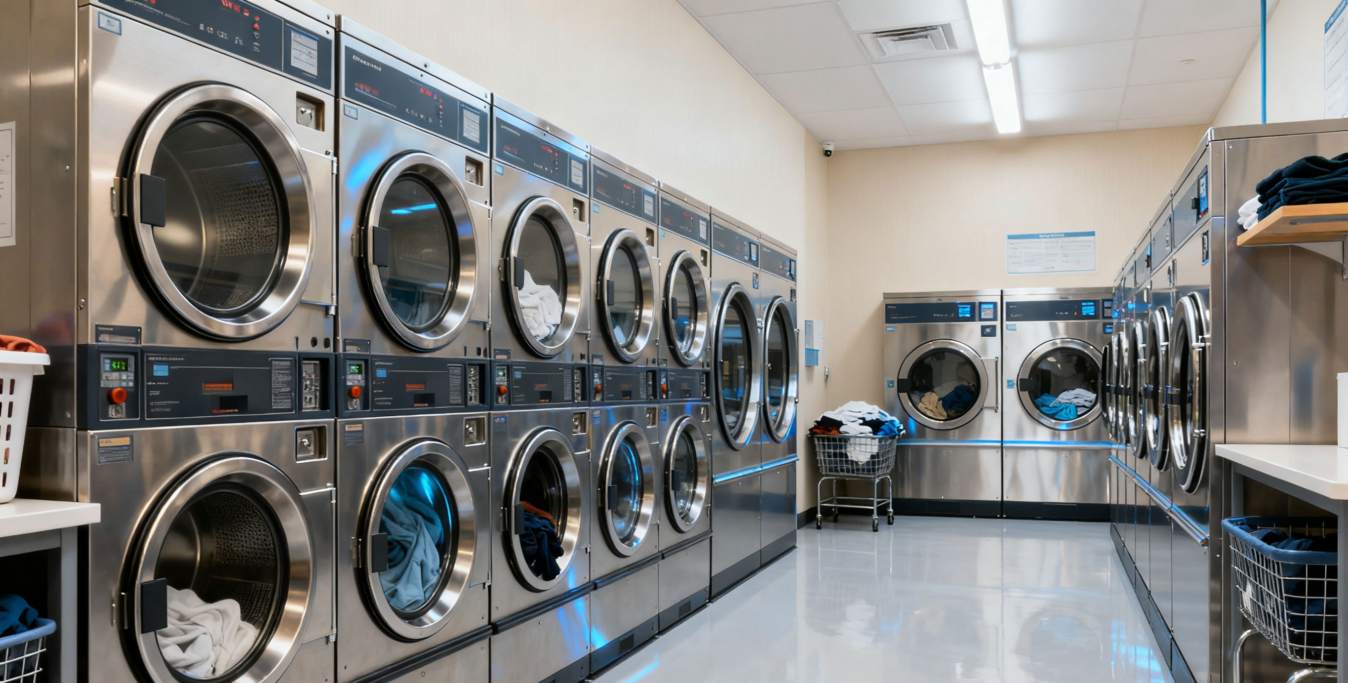 为压力不再，，医院洗衣机轻松应对大宗床单处理